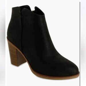 MIA Barby Block Heel Black Bootie